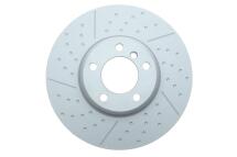 Диск гальмівний (передній) BMW 1 (F20/F21)/3 (F30/F80) (340x30) (з покриттям) (з прорезом)