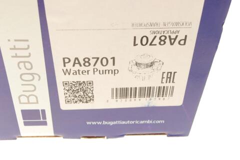 Помпа води VW T4 2.4D 90-98/2.5/2.5 Syncro 57kw/81kw 90-03