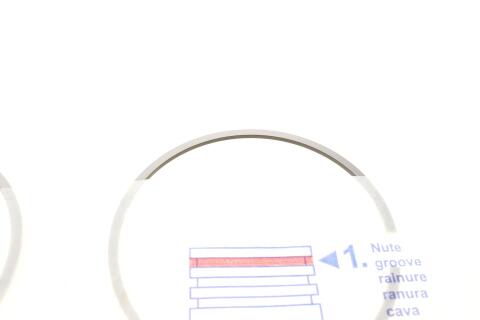 Кільця поршневі BMW X5 (E70)/X6 (E71) 3.0d 09-14 (N57) (84.00mm/STD) (1.75-1.75-2.0) = 8907590000