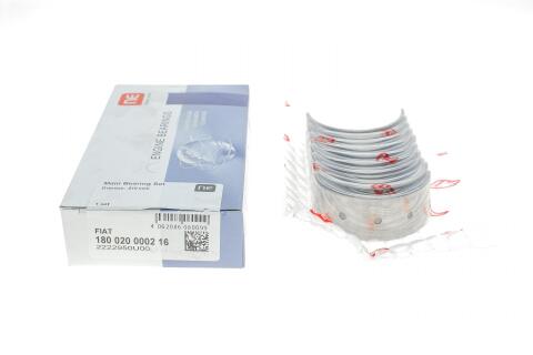 Вкладиші корінні Fiat Ducato 1.9D/Fiorino 1.7D 88- (+0.25) (60-2001-10) = 6020011000 Вкладиші корінні Fiat Ducato 1.9D/Fiorino 1.7D 88- (+0.25) (60-2001-10) = 6020011000