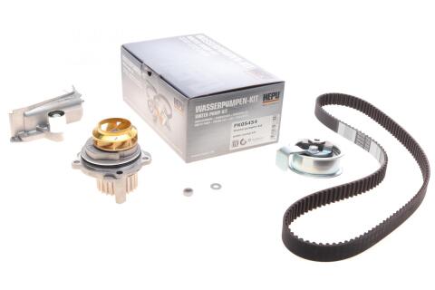 Комплект ГРМ + помпа Audi A4 00-08/A6 01-05/ VW Passat 2.0 01-05 (150x23)(помпа P545)