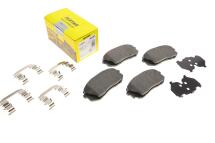 Колодки тормозные (передние) Hyundai Sonata VI/VII 09-/Tucson 15-/ Kona 17- /Kia Pro Ceed 18-/ Sportage 15- (Mando) Q+ Колодки тормозные (передние) Hyundai Sonata VI/VII 09-/Tucson 15-/ Kona 17- /Kia Pro Ceed 18-/ Sportage 15- (Mando) Q+