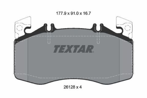 Тормозные колодки (передние) MB A-class (W177)/ CLA-class (C118) AMG 19- (Brembo)