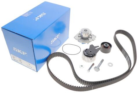 Комплект грм (ремінь+2шт. ролика+помпа) OPEL Astra H, Vectra C, 1,9CDTI