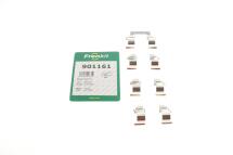 Планка супорта (переднього) прижимна (к-кт) Mitsubishi Colt/Galant/Lancer 88-96 (Akebono)