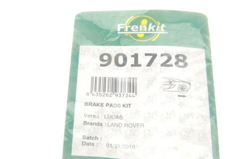 Планка суппорта (заднего) прижимная (к-кт) Land Rover Discovery/Range Rover 02-18 (Trw)