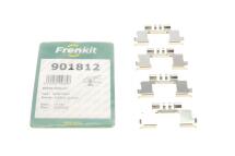 Планка супорта (переднього) прижимна (к-кт) Nissan Pixo/Suzuki Alto 09- (Nissens)