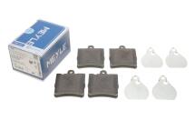 Колодки тормозные (задние) MB C-class (W203) 00-07/E-class (W210) 96-02