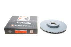 Диск тормозной (передний) BMW X5 (E70/F15/F85)/X6 (E71/E72/F16/F86) 06- (385x36) (R) (с покрытием) (вентилированый)