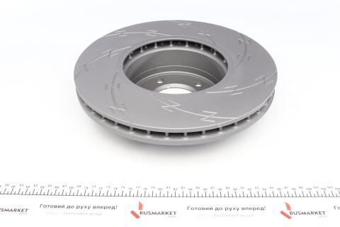 Диск гальмівний (передній) BMW 5 (E60/E61)/6 (E63) 03- (324x30) (з покриттям) (з прорезом) (вент.)