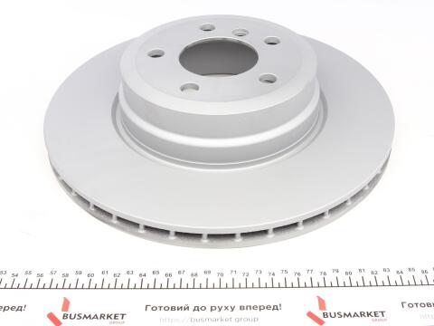 Диск гальмівний (задній) BMW X5 (E70/F15/F85)/X6 (E71,E72,F16) 06- (345x24) (з покриттям) (вентильований)