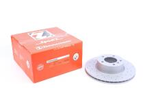 Диск гальмівний (передній) BMW 3 (E90/E91/E93) 05-11/X1 (E84) 09-(312x24) (з покриттям) (з отворами) (вент)