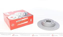 Диск тормозной (задний) VW Caddy 03-(272x10) (с покрытием) (с отверстием) (полный) Диск тормозной (задний) VW Caddy 03-(272x10) (с покрытием) (с отверстием) (полный)