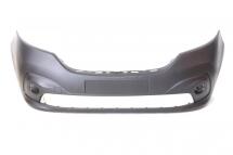 Бампер (передній) Opel Vivaro/Renault Trafic 14- (з отворами під противотумки) Бампер (передній) Opel Vivaro/Renault Trafic 14- (з отворами під противотумки)