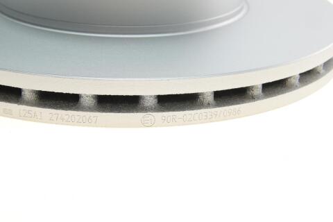 Диск тормозной (передний) Citroen Jumper/Fiat Ducato/Peugeot Boxer 1.4t 94- (280x24)