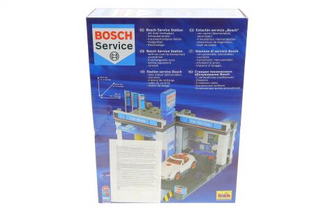 Игрушечная станция технического обслуживания с автомойкой Bosch Car Service Игрушечная станция технического обслуживания с автомойкой Bosch Car Service