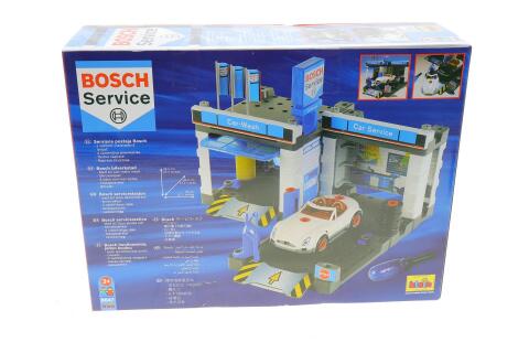 Игрушечная станция технического обслуживания с автомойкой Bosch Car Service Игрушечная станция технического обслуживания с автомойкой Bosch Car Service