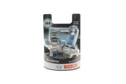 Лампа галогенная H4 12V 60/55W P43t Ultra White (комплект)