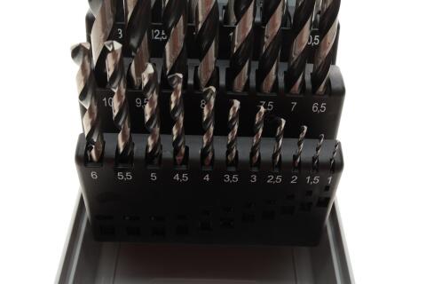 Набір свердел HSS PointTeQ (1-13 мм) (25 одиниць)