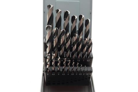 Набір свердел HSS PointTeQ (1-13 мм) (25 одиниць)