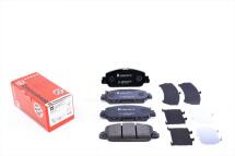 Колодки тормозные (передние) Honda Accord IX/X 12-/HR-V 15- (Akebono)