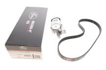 Комплект ременя генератора Citroen Berlingo/Peugeot Partner 1.6 HDi 08- Комплект ременя генератора Citroen Berlingo/Peugeot Partner 1.6 HDi 08-