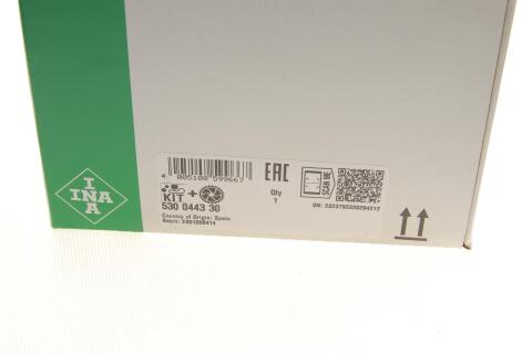 Комплект ГРМ + помпа Opel Astra G 1.4/1.6 16V 98-09 (162x20) (538 0024 10)