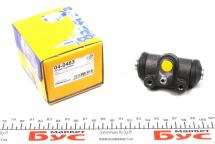 Циліндр гальмівний (задній) BMW 3 (E30) 82-93 (d=22.20mm)