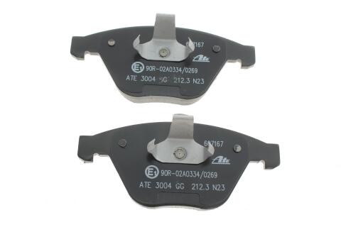 Колодки гальмівні (передні) BMW 5 (E60)/6 (E64)/7 (E65) 01- (Ate) Колодки гальмівні (передні) BMW 5 (E60)/6 (E64)/7 (E65) 01- (Ate)