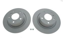 Диск тормозной (задний) BMW 1 (E81/E87)/3 (E90/E92) 05-13 (296x10.5) (с покрытием) (полный)
