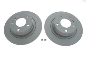 Диск гальмівний (задній) BMW 1 (E81/E87)/3 (E90/E92) 05-13 (296x10.5) (з покриттям) (повний)