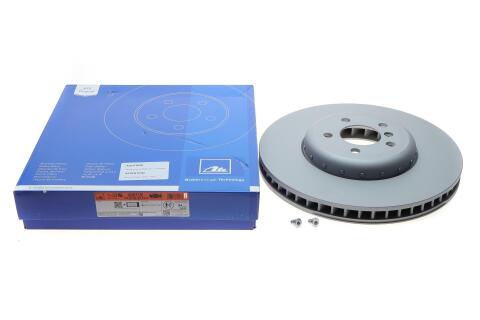 Диск тормозной (передний) BMW 5 (F07/F10/F11)/7 (F01-F04) 09- (374x36) (L)