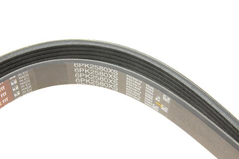 Ремінь генератора VW Crafter 2.5TDI 06-13 (6PK2580XS) Ремінь генератора VW Crafter 2.5TDI 06-13 (6PK2580XS)
