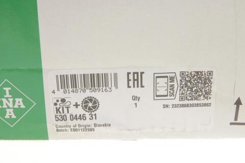 Комплект ГРМ + помпа Peugeot 406/607/807 2.2 HDi 00- (146x25.4) (538 0428 10) Комплект ГРМ + помпа Peugeot 406/607/807 2.2 HDi 00- (146x25.4) (538 0428 10)