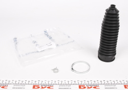 Пильовик рульової рейки FORD Fiesta 09-17, B-MAX 12-17, EcoSport 13-; FIAT Linea 07-18, Fiorino 07-, Punto 09-18, 500L 12-22, Grande Punto 05-10, Qubo 08-19; PEUGEOT Bipper 08-17; CITROEN Nemo 08-17; OPEL Corsa D 06-15, Corsa E 14-14, Adam 13-19; ALFA ROMEO MiTo 08-18