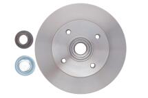 Диск гальмівний (задній) Citroen C3 09-/C4/Peugeot 307/207 04-/208 12- (249х9)(повний)(з підшипником)