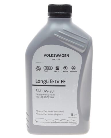 Олива 0W20 LongLife IV (1л) VW 508.00/509.00