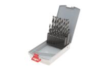 Набір свердл HSS PointTeQ Ø1-10 мм 19 од. Набір свердл HSS PointTeQ Ø1-10 мм 19 од.