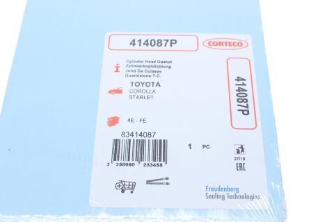 Прокладка ГБЦ Toyota Corolla 1.3-1.4 92-00 (1.3mm)