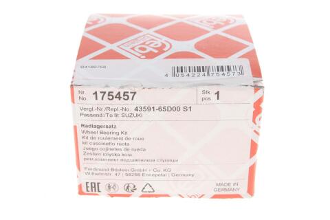 Підшипник маточини (задньої) Suzuki Grand Vitara 98-03 Підшипник маточини (задньої) Suzuki Grand Vitara 98-03