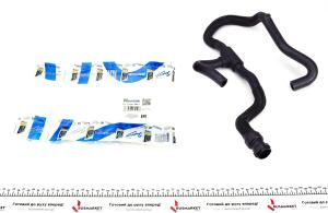 Патрубок радіатора пічки Renault Kangoo 1.5dCi 05- (к-кт в зборі)