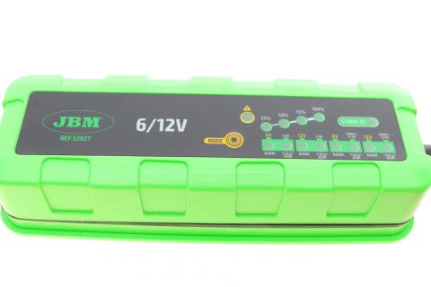 Зарядний пристрій для акумуляторів 6/12V Зарядний пристрій для акумуляторів 6/12V