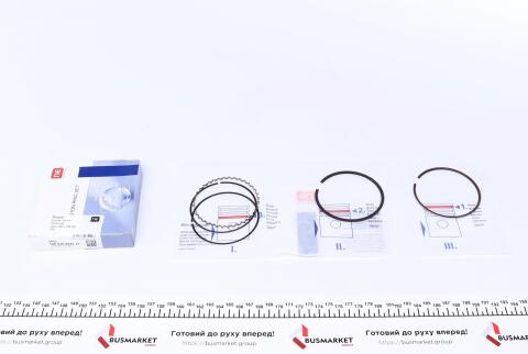 Кільця поршневі Daewoo Nexia 1.5 16V 95-97 (d=77mm) (+0,50) (1.5-1.5-3) (на 1 поршень) = 8935482500