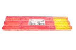 Стекло фонаря (заднего) MB 609-814D (красное)