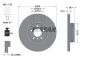 Диск тормозной (задний) BMW 1 (F20/F21)/3 (F30/F31)/4 (F32/F36) 11- (345x24) B37/N13/N47/N55 PRO+, фото 2 - интернет-магазин Auto-Mechanic