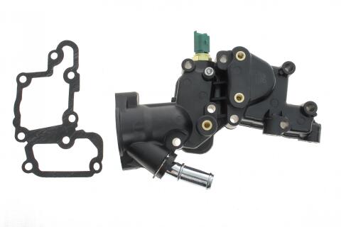 Корпус термостата Citroen Berlingo/Peugeot Partner 1.1-1.6i 96-(+ датчик)