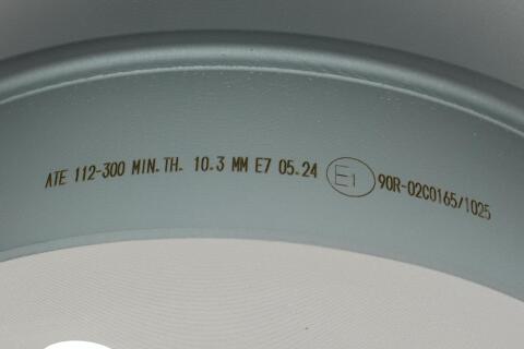 Диск гальмівний (задній) MB C-class (W205) 14- (300x12) (з покриттям) (повний) Диск гальмівний (задній) MB C-class (W205) 14- (300x12) (з покриттям) (повний)