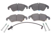 Колодки гальмівні (передні) Audi A4 07-16/A5 07-17 (Lucas/TRW) (+датчик)