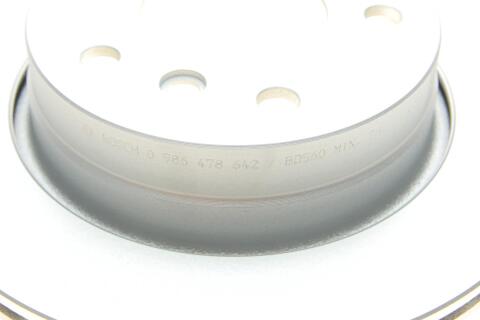 Диск тормозной (задний) BMW 3 (E36/E46) 95-05 (276x19) (с покрытием) (вент.)
