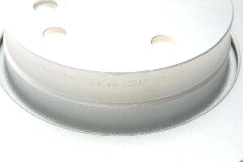 Диск тормозной (задний) BMW 3 (E36/E46) 95-05 (276x19) (с покрытием) (вент.)